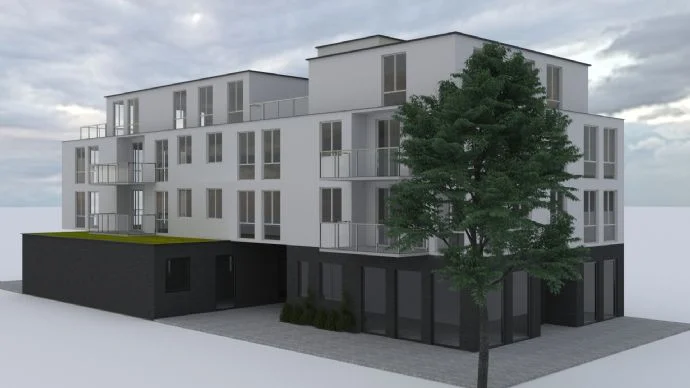 Schicke, barrierefreie Penthouse Wohnung……..Neubaumaßnahme
